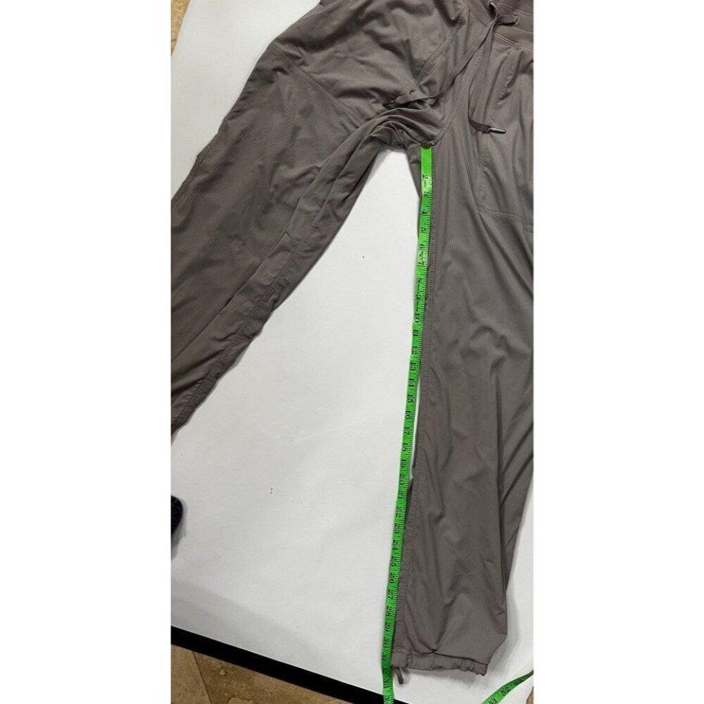 Lululemon Dance Studio Lined Jogger Taupe Drawstring Ankle Women's 8 Athleisure - Picture 5 of 5